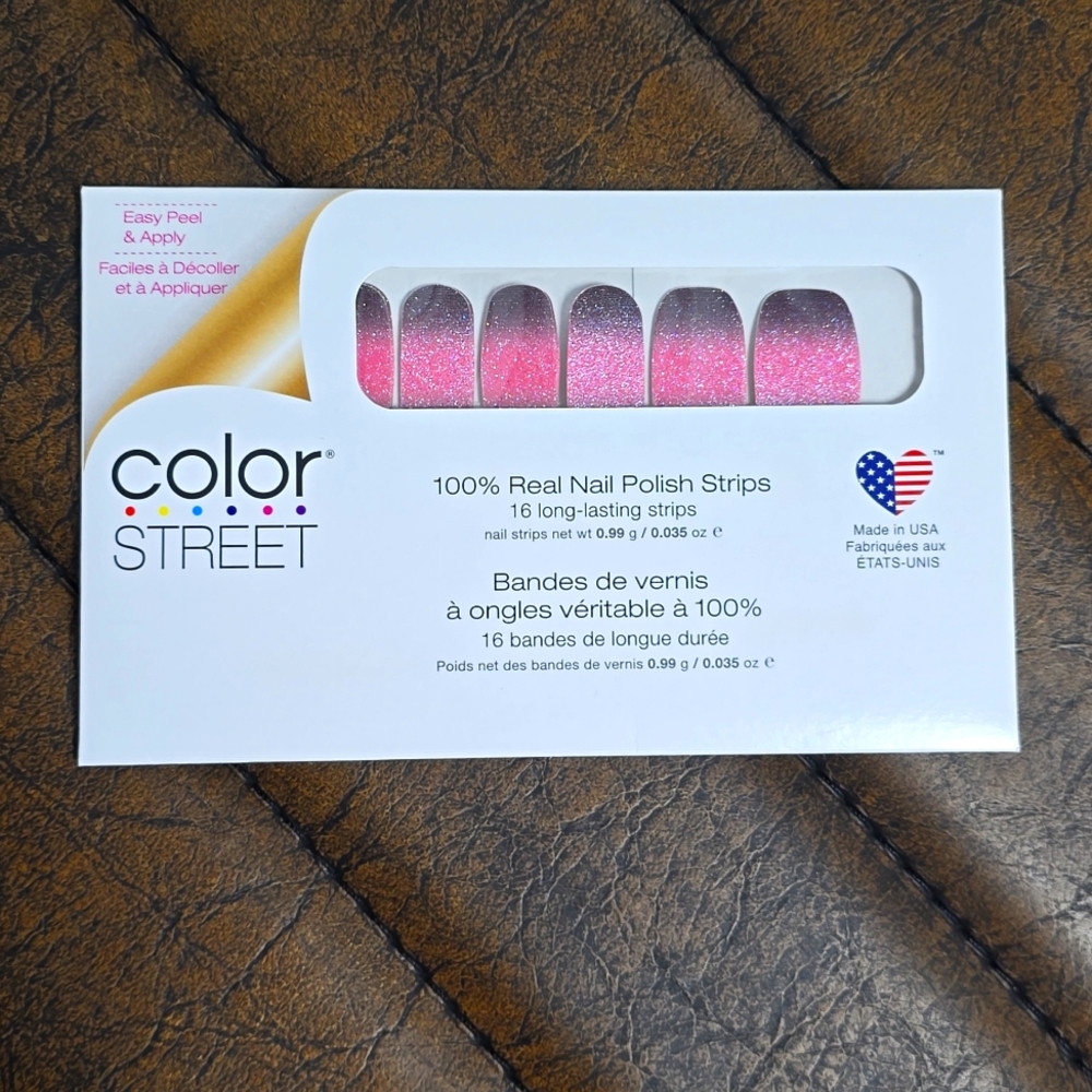 Color Street 100% Nail polish strips Atomic Sparkle